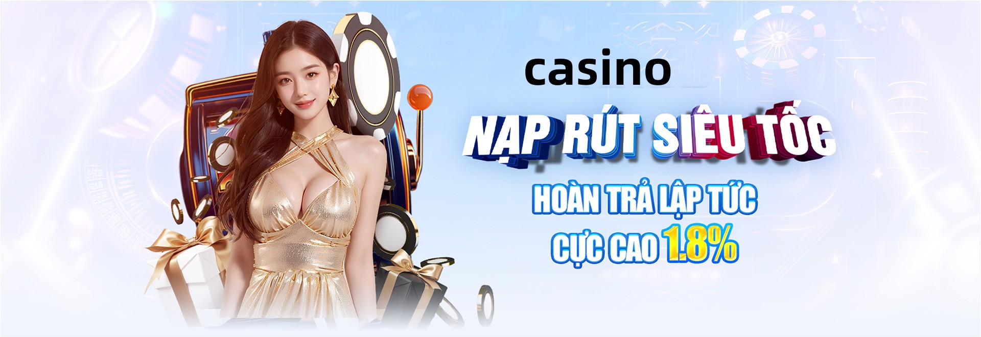 Hình ảnh quảng cáo của iwin hiển thị nền tảng và các lợi ích