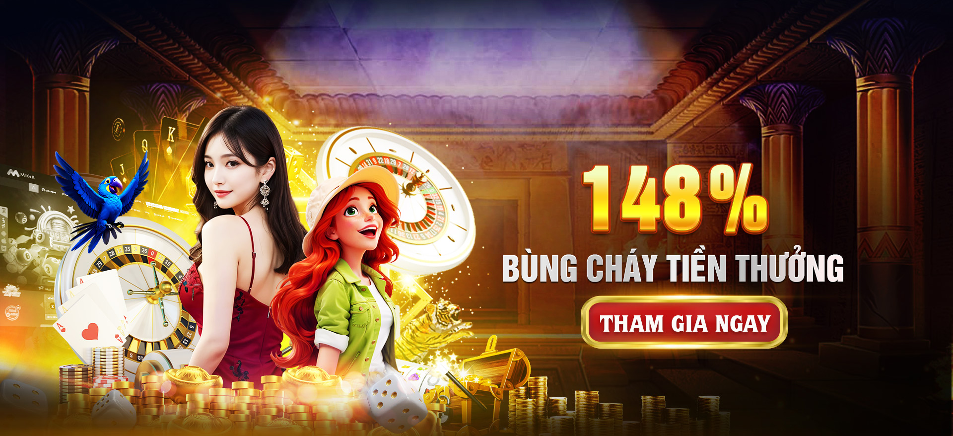 Hình ảnh quảng cáo của iwin hiển thị nền tảng và các lợi ích
