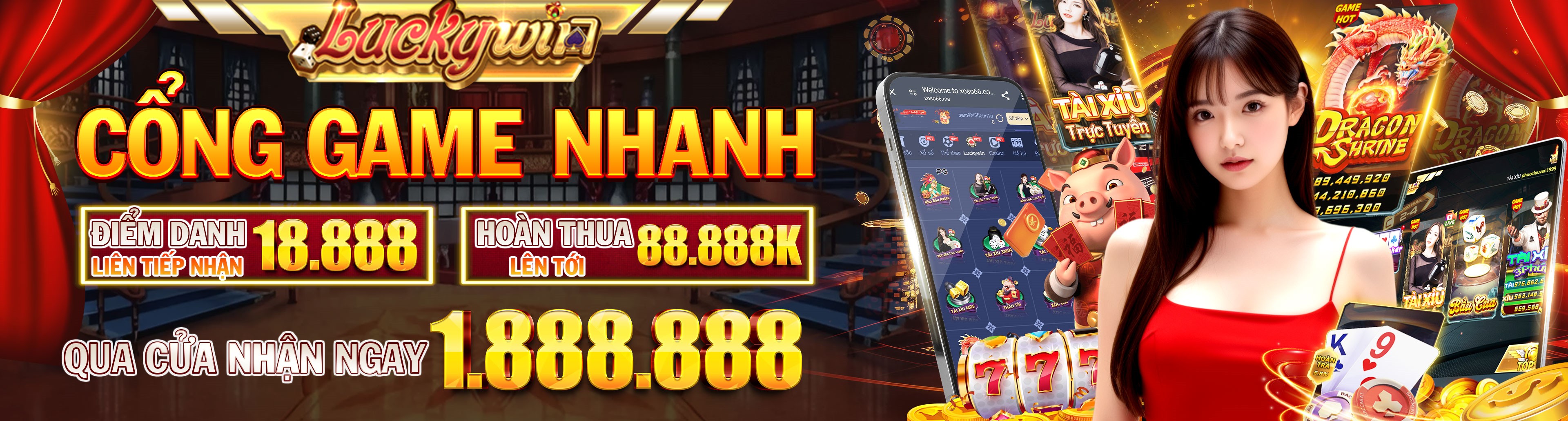 Hình ảnh quảng cáo của iwin hiển thị nền tảng và các lợi ích