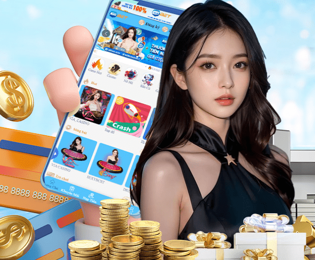 Hình ảnh quảng cáo của iwin hiển thị nền tảng và các lợi ích