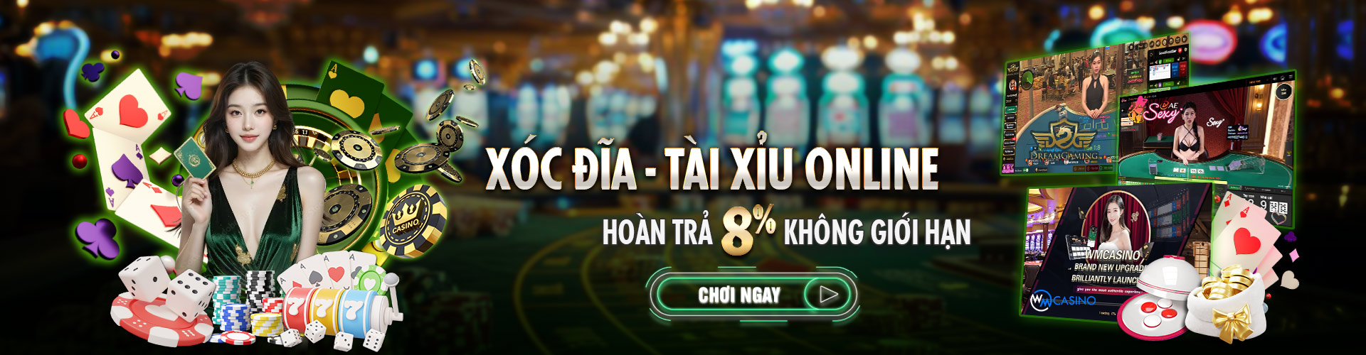 Hình ảnh quảng cáo của iwin hiển thị nền tảng và các lợi ích