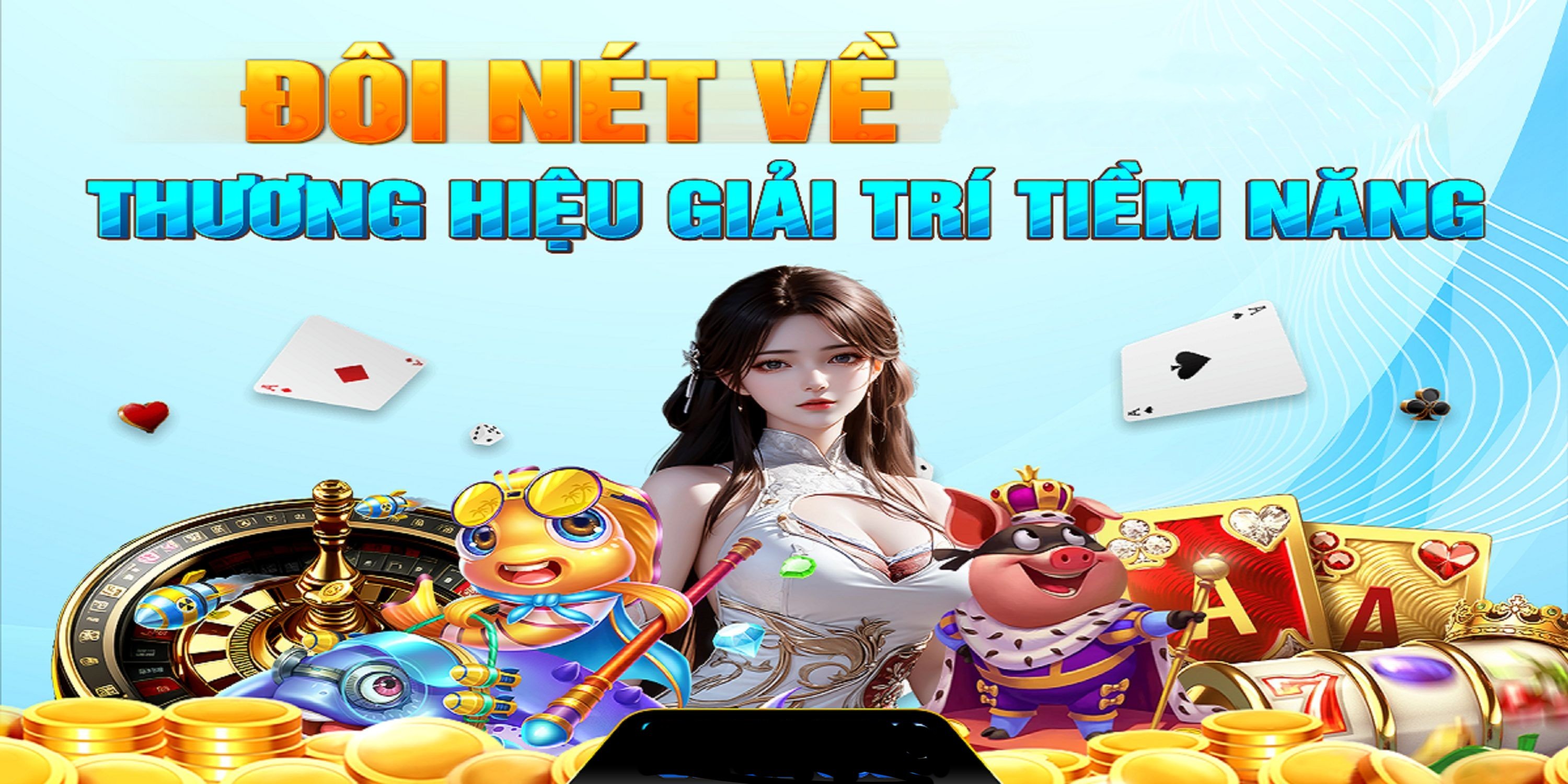 Hình ảnh quảng cáo của iwin hiển thị nền tảng và các lợi ích